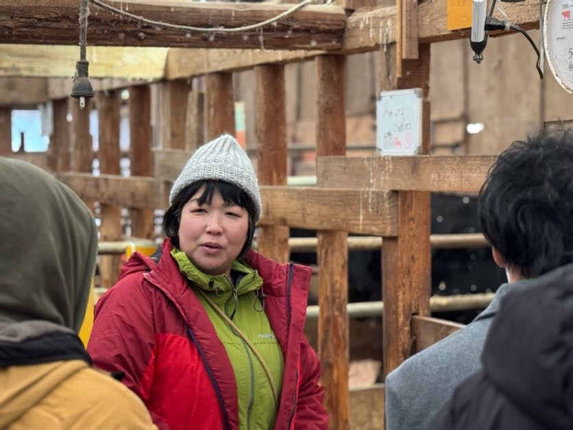 寿畜産　村上朋恵さん